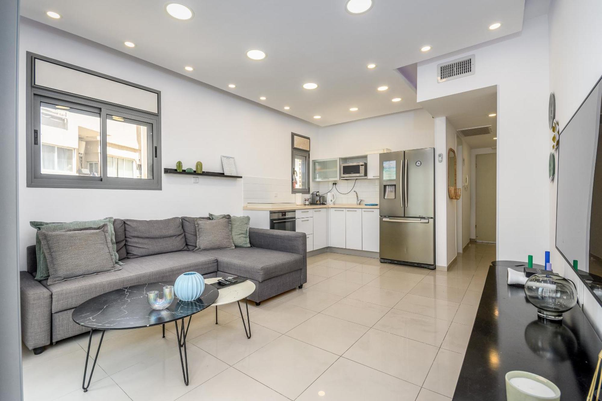 Very Nice 1 Bdr Apartment 2 Min From The Beach ! Tel Aviv Luaran gambar