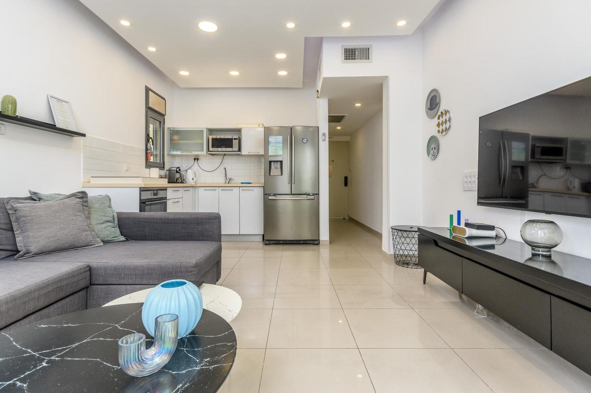 Very Nice 1 Bdr Apartment 2 Min From The Beach ! Tel Aviv Luaran gambar